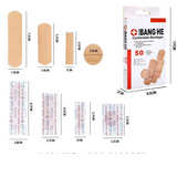 50-Piece Sterile Assorted Adhesive Bandages – Comfortable Everyday Wound Protection