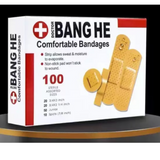100-Piece Sterile Assorted Adhesive Bandages – Multi-Size First Aid Protection Pack