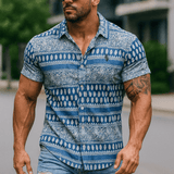 ABGU - Short Sleeves Shirt for Men - Sarman Fashion - Wholesale Clothing Fashion Brand for Men from Canada