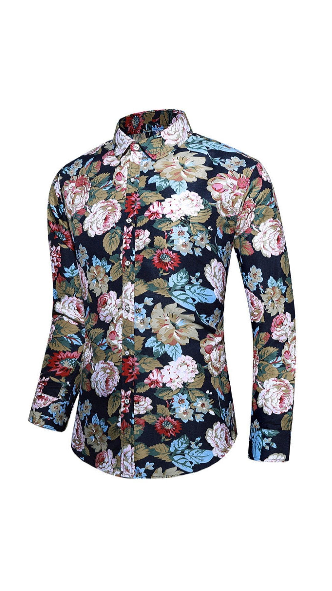 ABOBA - Long Sleeves Shirt for Men - Sarman Fashion - Wholesale Clothing Fashion Brand for Men from Canada
