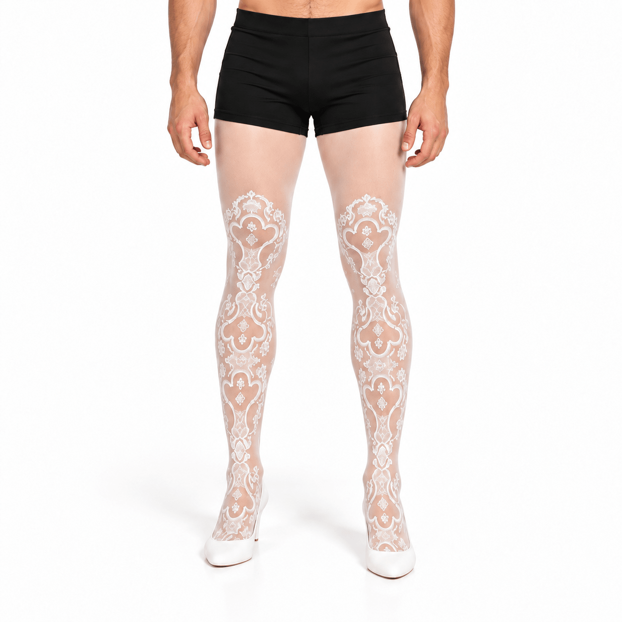 Abuzi 12 - Stockings Leggings for Men - Sarman Fashion - Wholesale Clothing Fashion Brand for Men from Canada
