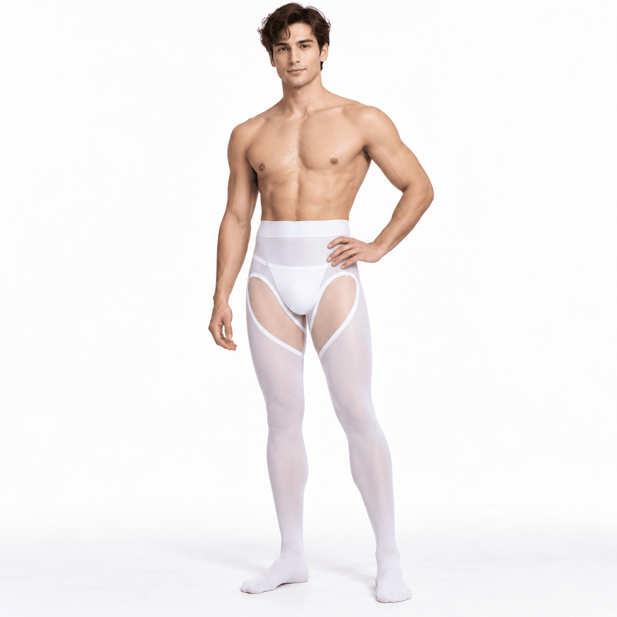 Abuzi 2 - Stockings Leggings for Men - Sarman Fashion - Wholesale Clothing Fashion Brand for Men from Canada