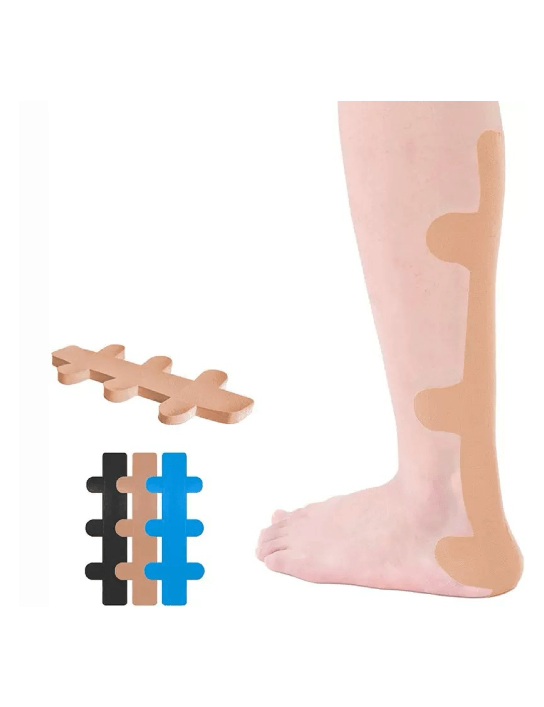 Achilles Tendon Support Kinesiology Tape – Pre - Cut Elastic Sports Patch for Running, Gym & Recovery - Sarman Fashion - Wholesale Clothing Fashion Brand for Men from Canada