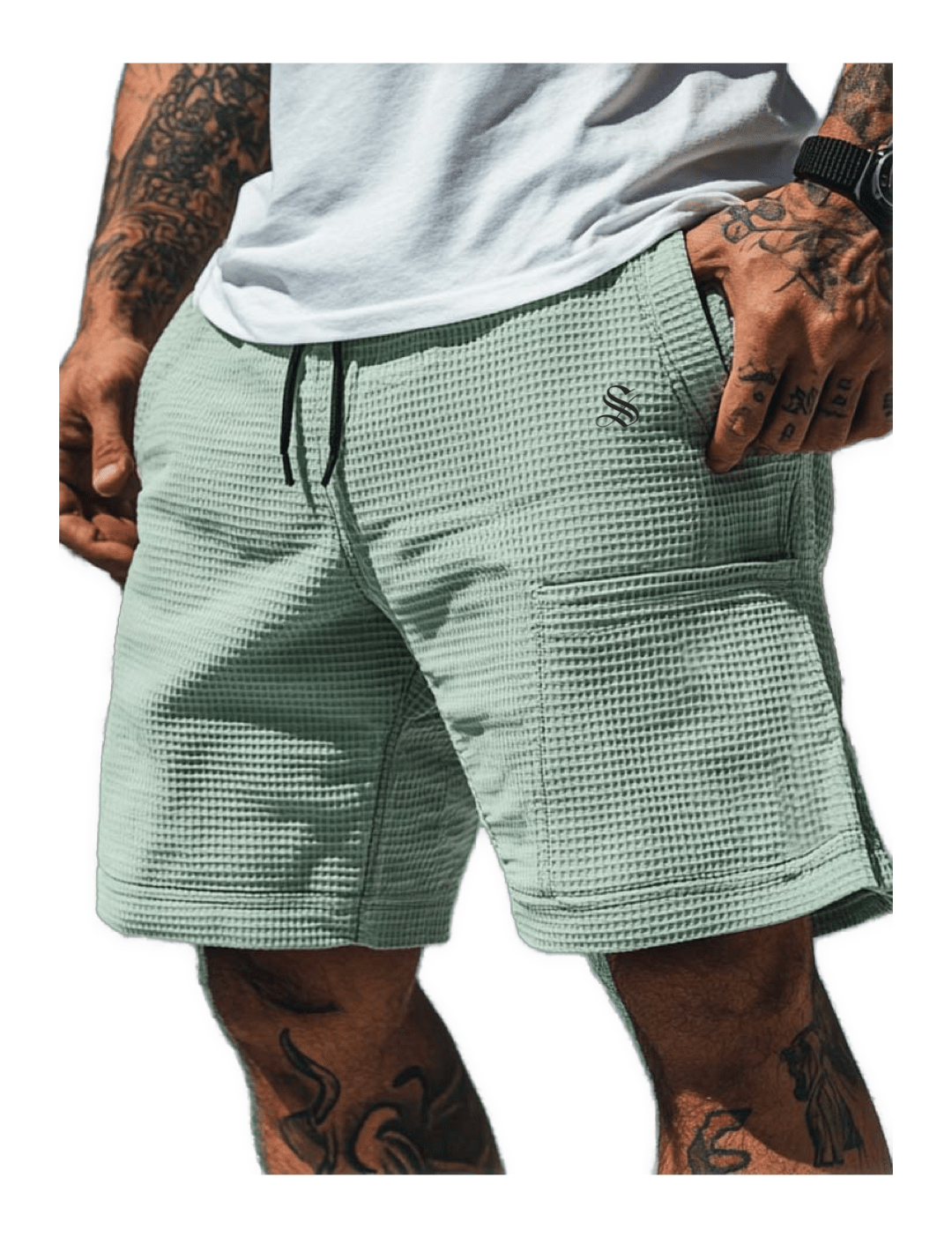 ADS 4 - Shorts for Men - Sarman Fashion - Wholesale Clothing Fashion Brand for Men from Canada