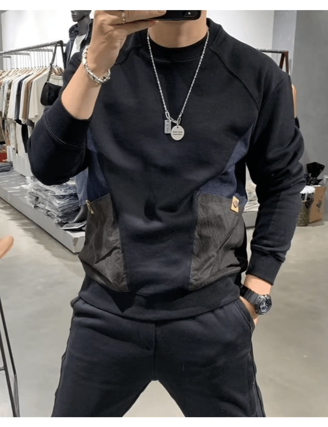 AFLJHS 21 - Sweater for Men - Sarman Fashion - Wholesale Clothing Fashion Brand for Men from Canada