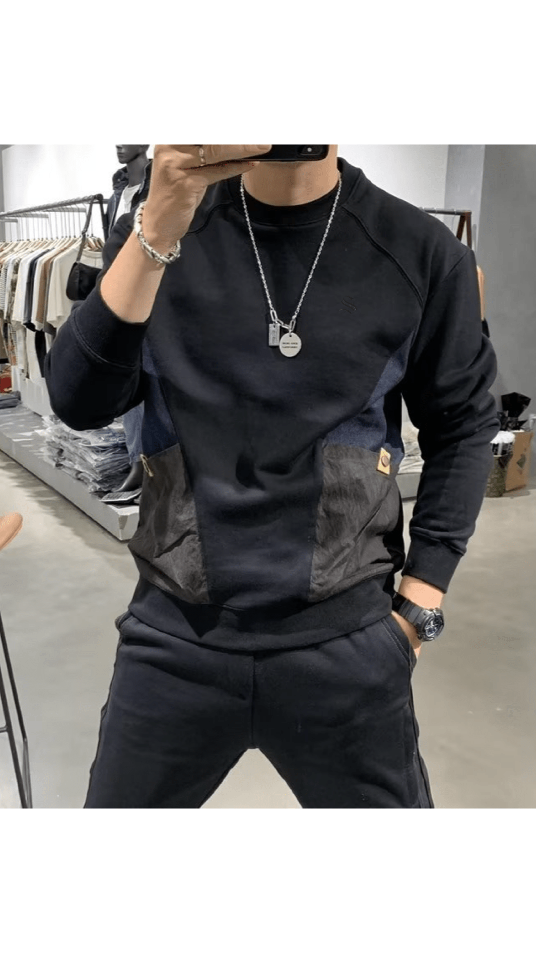 AFLJHS 21 - Sweater for Men - Sarman Fashion - Wholesale Clothing Fashion Brand for Men from Canada