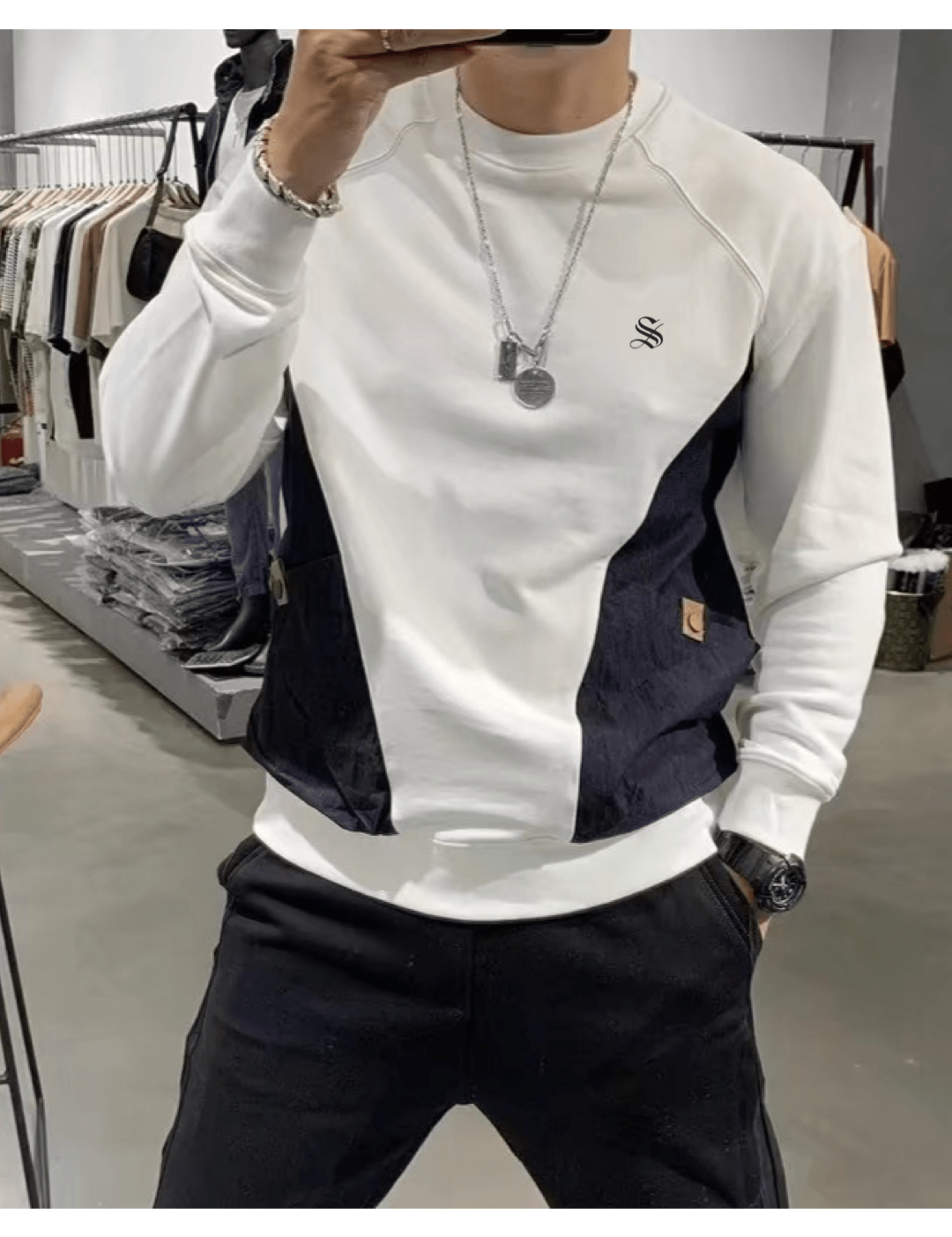 AFLJHS 21 - Sweater for Men - Sarman Fashion - Wholesale Clothing Fashion Brand for Men from Canada
