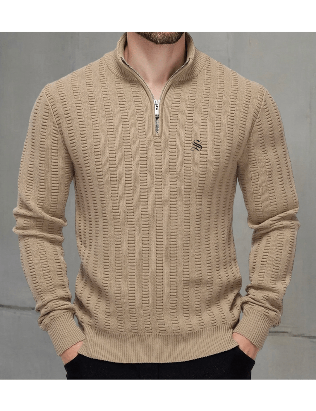 AFLJHS 3 - Sweater for Men - Sarman Fashion - Wholesale Clothing Fashion Brand for Men from Canada