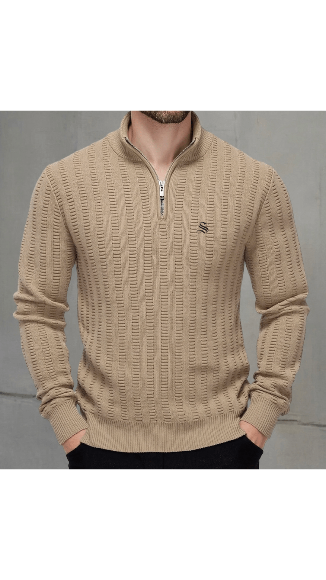 AFLJHS 3 - Sweater for Men - Sarman Fashion - Wholesale Clothing Fashion Brand for Men from Canada
