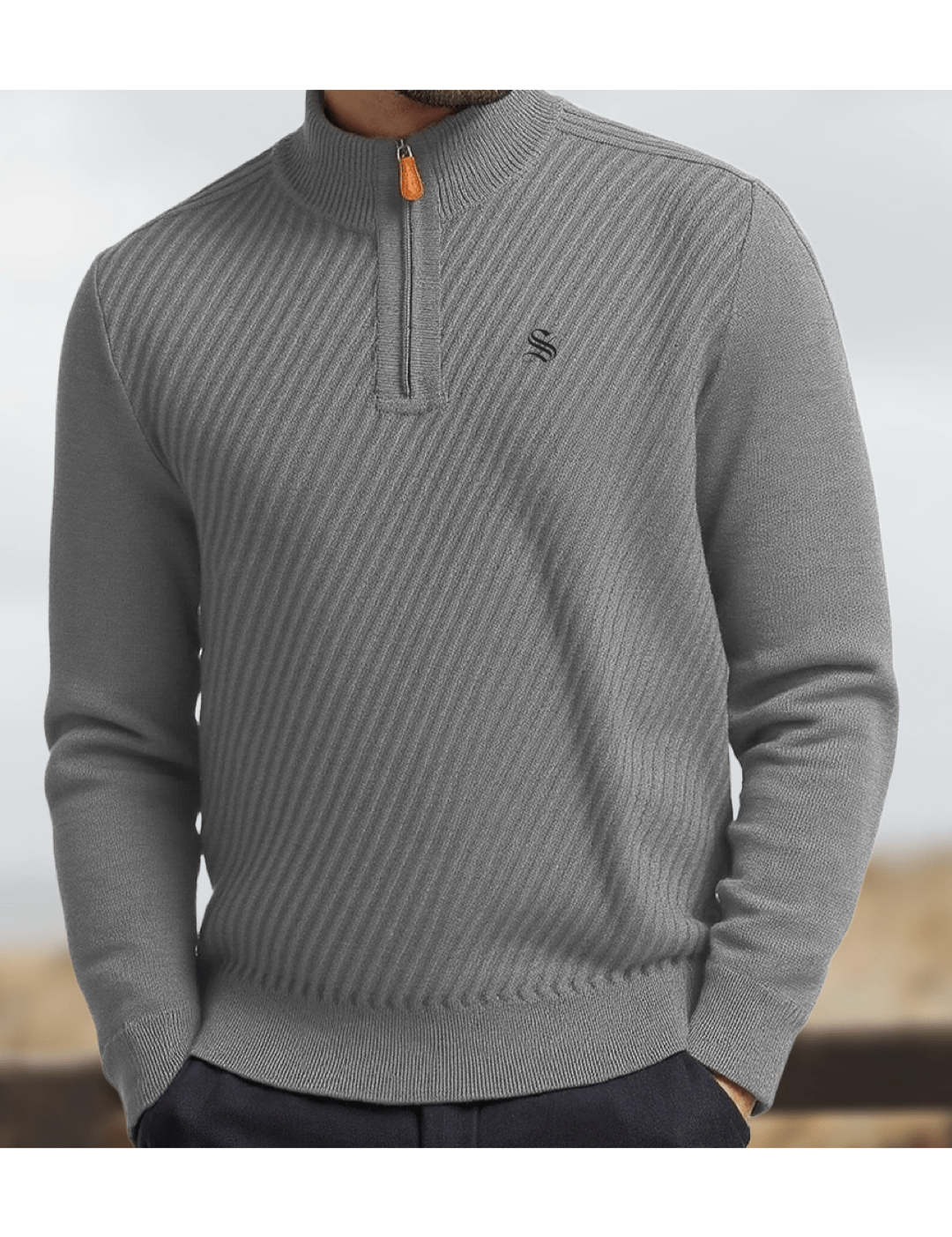 AFLJHS 4 - Sweater for Men - Sarman Fashion - Wholesale Clothing Fashion Brand for Men from Canada