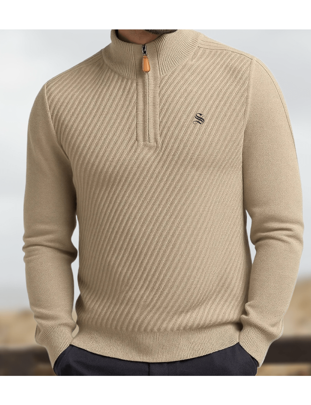 AFLJHS 4 - Sweater for Men - Sarman Fashion - Wholesale Clothing Fashion Brand for Men from Canada