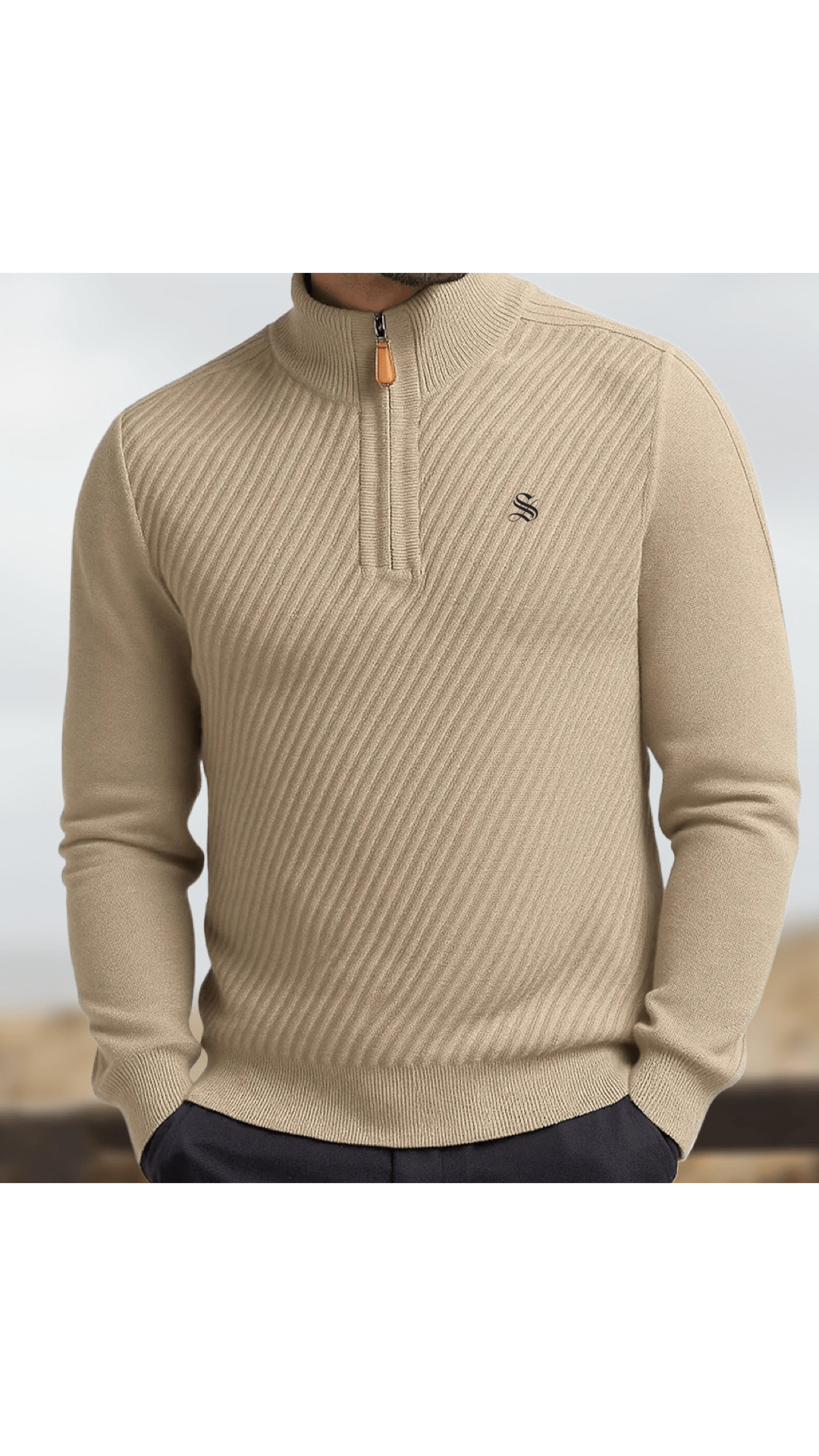 AFLJHS 4 - Sweater for Men - Sarman Fashion - Wholesale Clothing Fashion Brand for Men from Canada