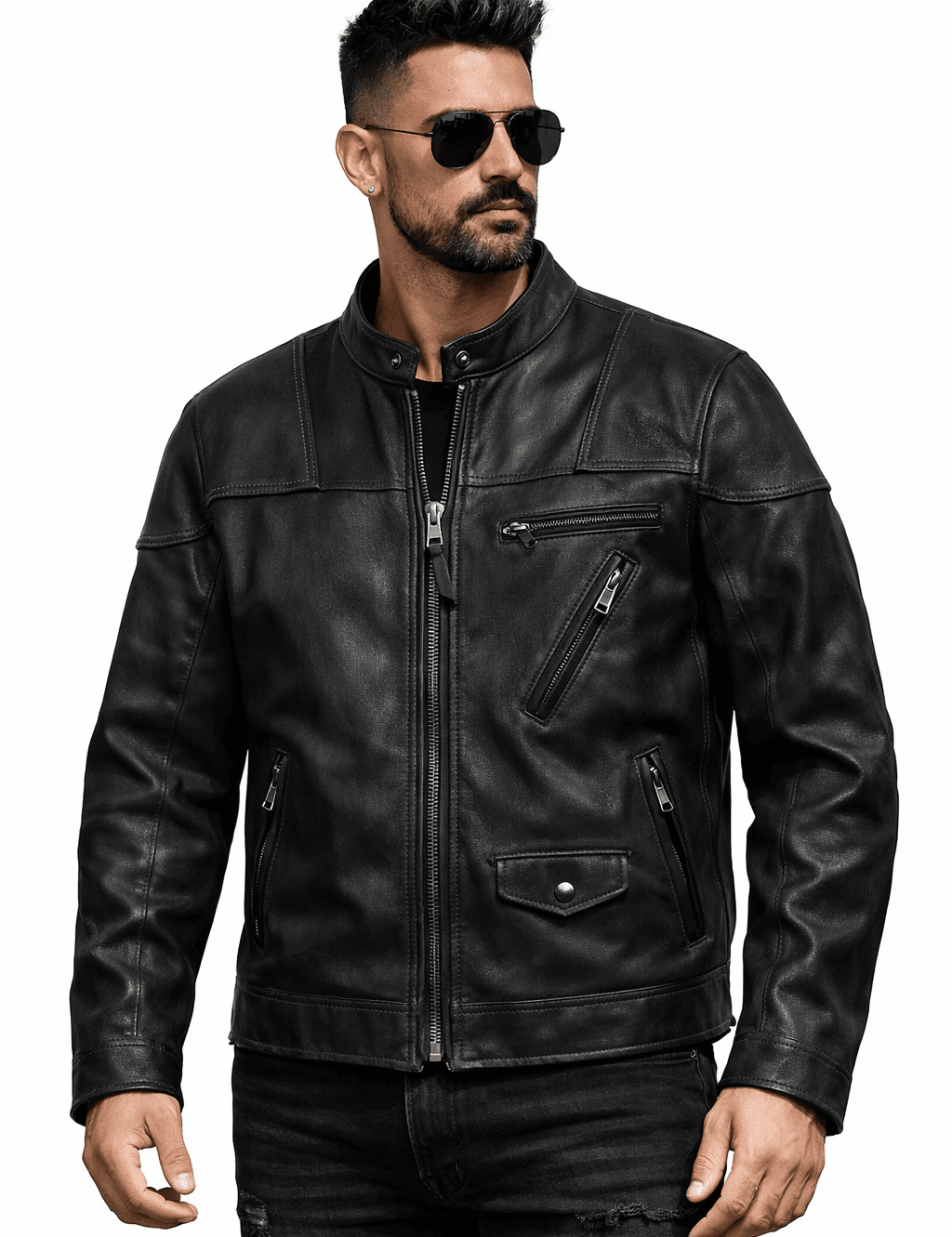 Afros 2 - Jacket for Men - Sarman Fashion - Wholesale Clothing Fashion Brand for Men from Canada