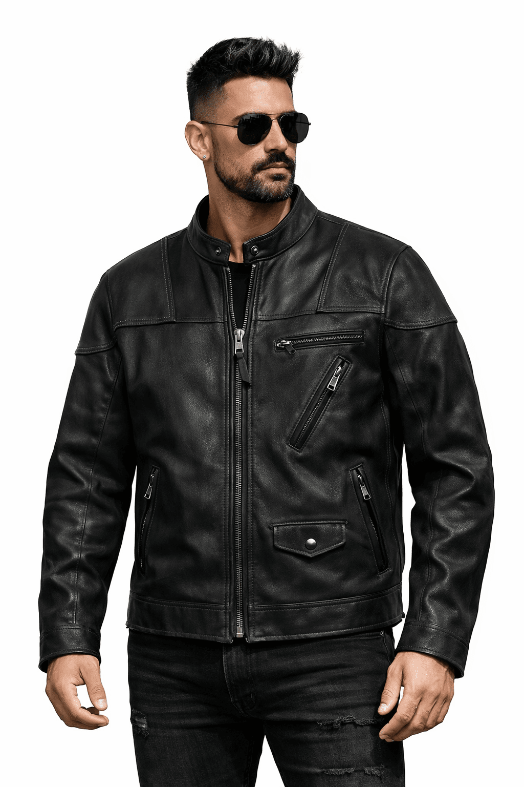 Afros 2 - Jacket for Men - Sarman Fashion - Wholesale Clothing Fashion Brand for Men from Canada