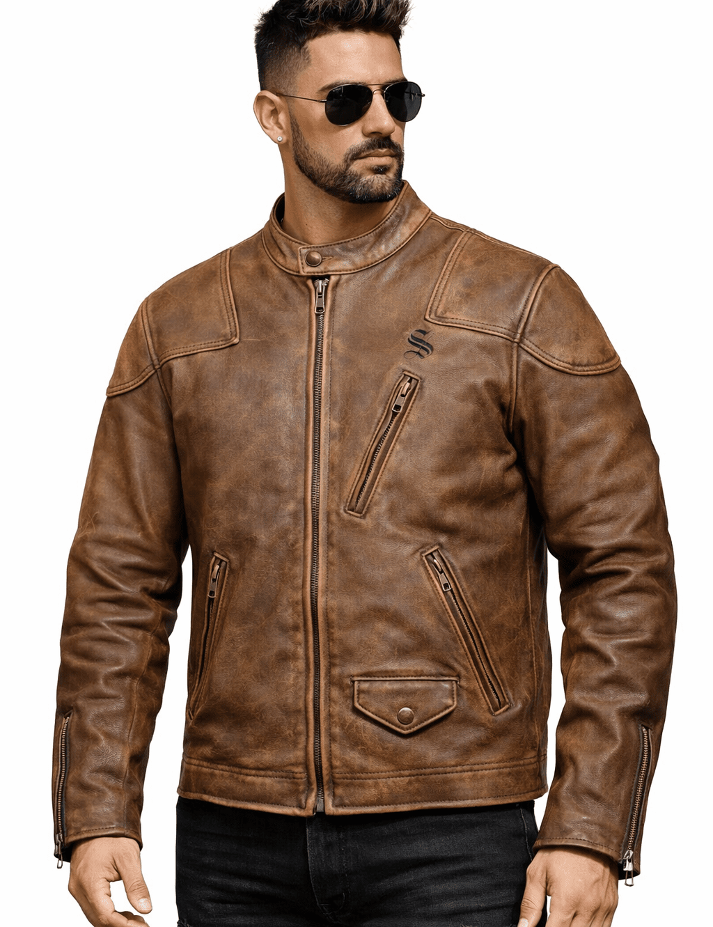AfrosK 2 - Jacket for Men - Sarman Fashion - Wholesale Clothing Fashion Brand for Men from Canada