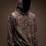 AGAZA 2 - Velvet Hoodie for Men - Sarman Fashion - Wholesale Clothing Fashion Brand for Men from Canada