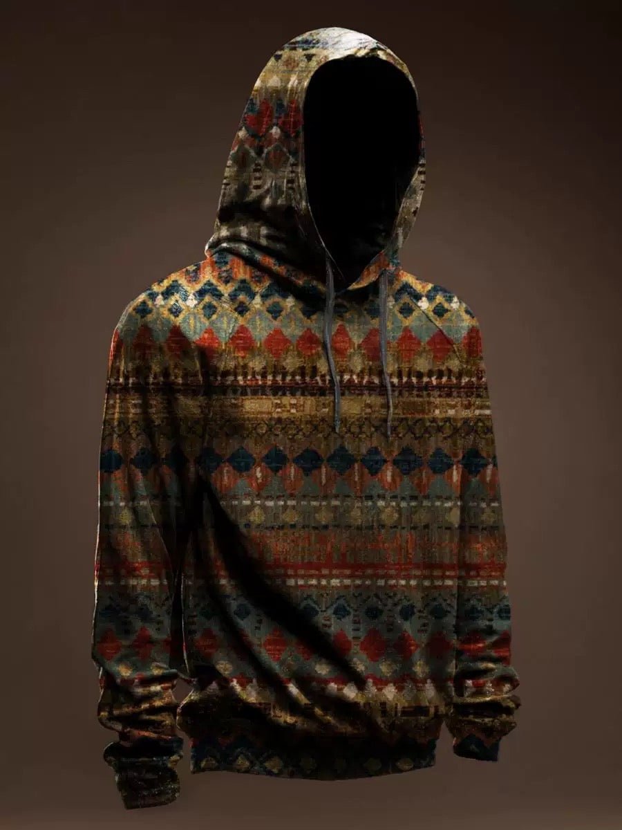 AGAZA 2 - Velvet Hoodie for Men - Sarman Fashion - Wholesale Clothing Fashion Brand for Men from Canada