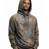 AGAZA 2 - Velvet Hoodie for Men - Sarman Fashion - Wholesale Clothing Fashion Brand for Men from Canada