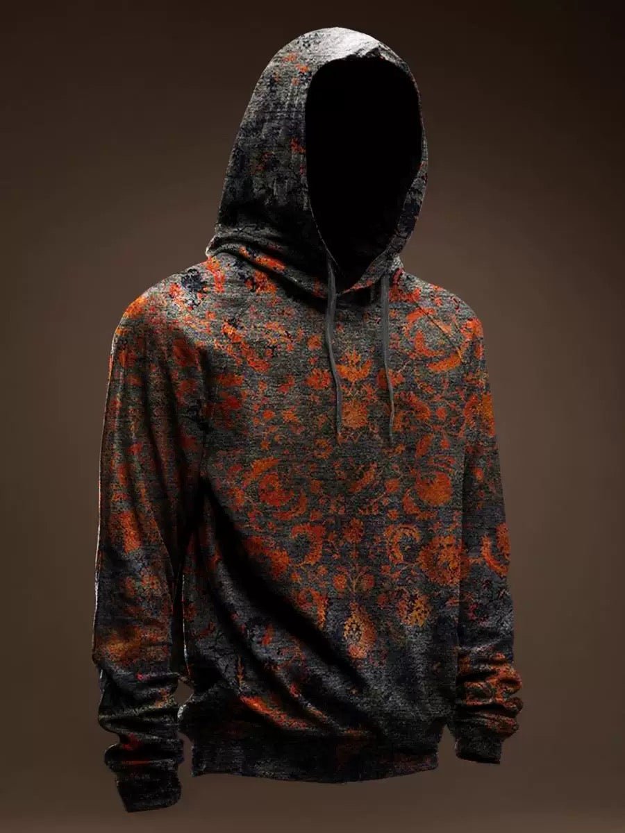 AGAZA 2 - Velvet Hoodie for Men - Sarman Fashion - Wholesale Clothing Fashion Brand for Men from Canada