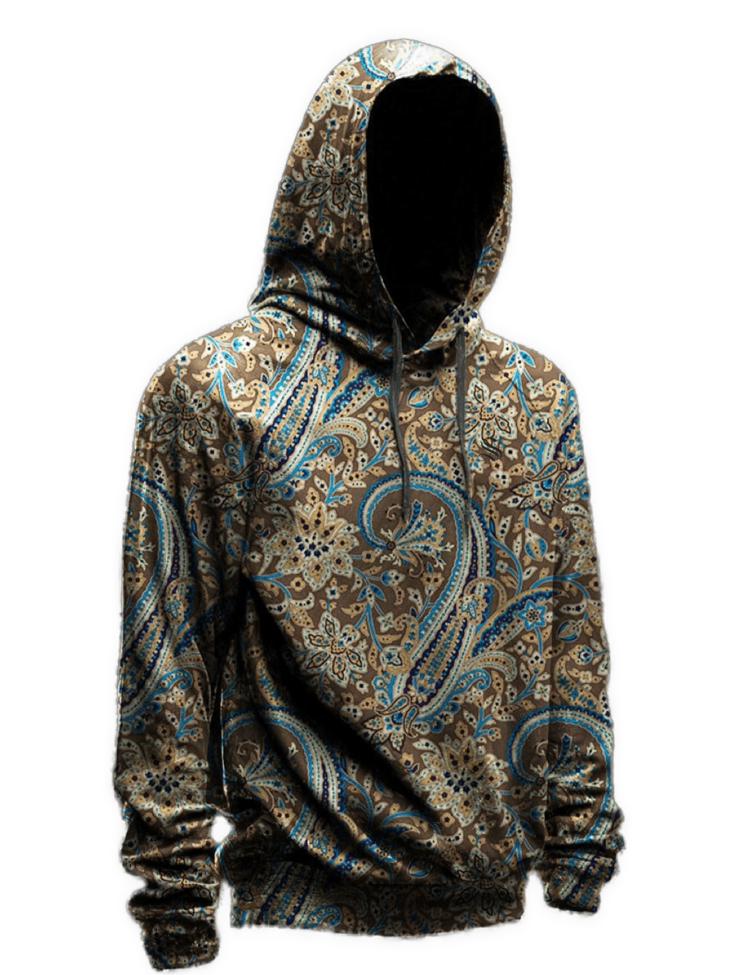 AGAZA 2 - Velvet Hoodie for Men - Sarman Fashion - Wholesale Clothing Fashion Brand for Men from Canada