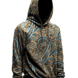 AGAZA 2 - Velvet Hoodie for Men - Sarman Fashion - Wholesale Clothing Fashion Brand for Men from Canada