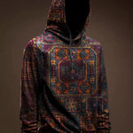 AGAZA 2 - Velvet Hoodie for Men - Sarman Fashion - Wholesale Clothing Fashion Brand for Men from Canada