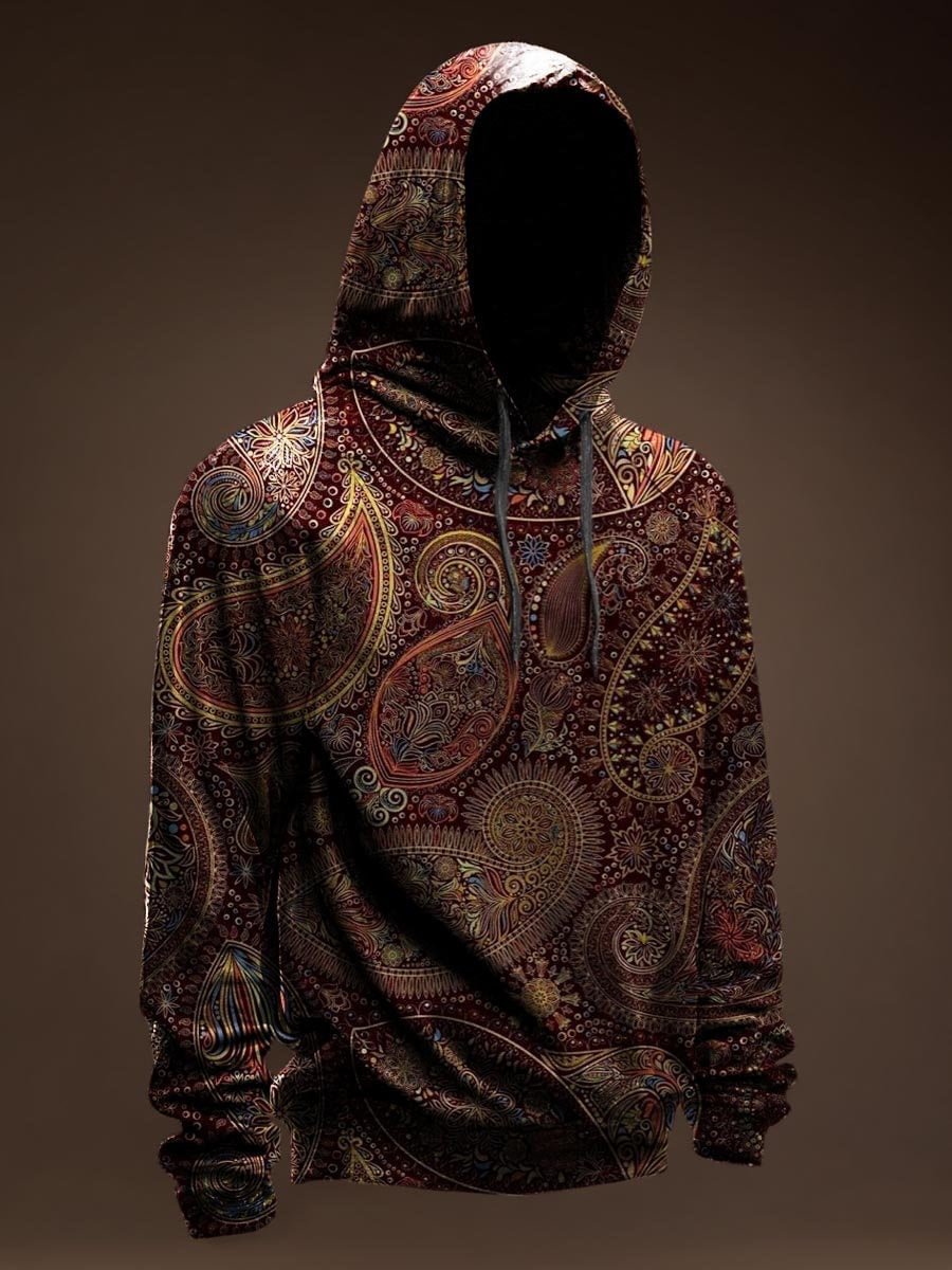 AGAZA 3 - Velvet Hoodie for Men - Sarman Fashion - Wholesale Clothing Fashion Brand for Men from Canada
