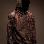 AGAZA 3 - Velvet Hoodie for Men - Sarman Fashion - Wholesale Clothing Fashion Brand for Men from Canada