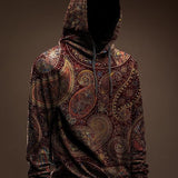 AGAZA 3 - Velvet Hoodie for Men - Sarman Fashion - Wholesale Clothing Fashion Brand for Men from Canada