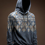 AGAZA 3 - Velvet Hoodie for Men - Sarman Fashion - Wholesale Clothing Fashion Brand for Men from Canada