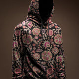 AGAZA 3 - Velvet Hoodie for Men - Sarman Fashion - Wholesale Clothing Fashion Brand for Men from Canada