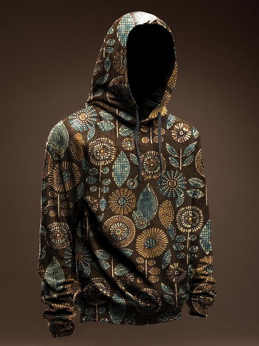 AGAZA 3 - Velvet Hoodie for Men - Sarman Fashion - Wholesale Clothing Fashion Brand for Men from Canada