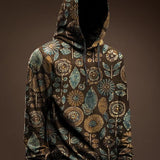 AGAZA 3 - Velvet Hoodie for Men - Sarman Fashion - Wholesale Clothing Fashion Brand for Men from Canada