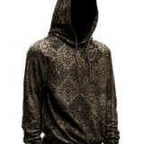 AGAZA 3 - Velvet Hoodie for Men - Sarman Fashion - Wholesale Clothing Fashion Brand for Men from Canada
