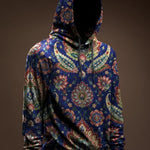 AGAZA 4 - Velvet Hoodie for Men - Sarman Fashion - Wholesale Clothing Fashion Brand for Men from Canada