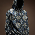 AGAZA 4 - Velvet Hoodie for Men - Sarman Fashion - Wholesale Clothing Fashion Brand for Men from Canada