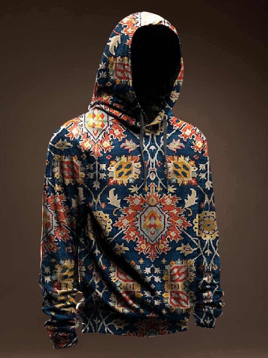 AGAZA 4 - Velvet Hoodie for Men - Sarman Fashion - Wholesale Clothing Fashion Brand for Men from Canada
