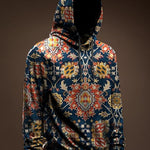 AGAZA 4 - Velvet Hoodie for Men - Sarman Fashion - Wholesale Clothing Fashion Brand for Men from Canada