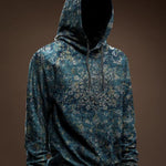 AGAZA 4 - Velvet Hoodie for Men - Sarman Fashion - Wholesale Clothing Fashion Brand for Men from Canada