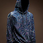 AGAZA 4 - Velvet Hoodie for Men - Sarman Fashion - Wholesale Clothing Fashion Brand for Men from Canada