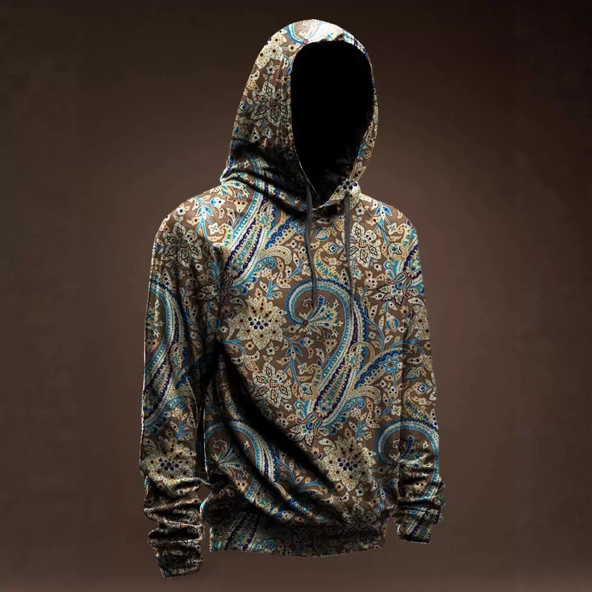 AGAZA 4 - Velvet Hoodie for Men - Sarman Fashion - Wholesale Clothing Fashion Brand for Men from Canada