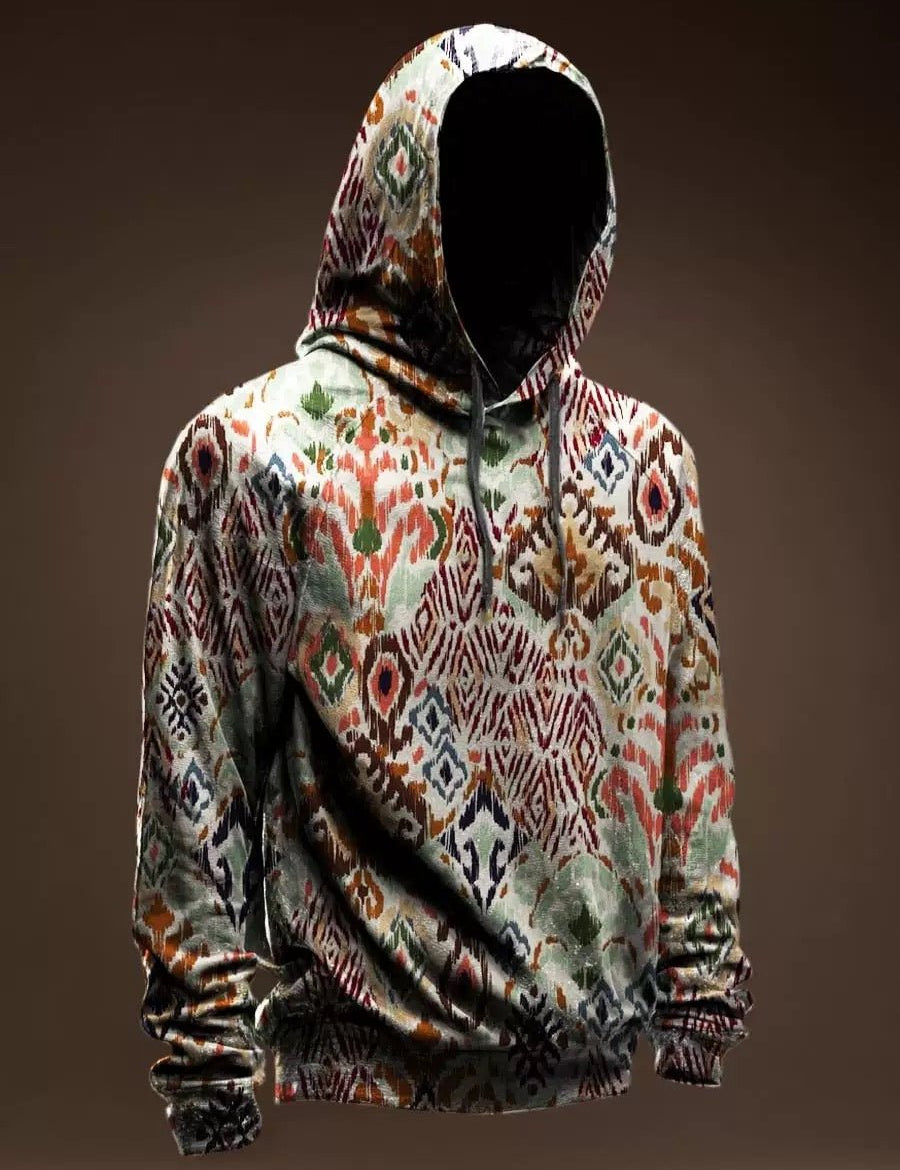 AGAZA 5 - Velvet Hoodie for Men - Sarman Fashion - Wholesale Clothing Fashion Brand for Men from Canada