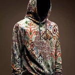 AGAZA 5 - Velvet Hoodie for Men - Sarman Fashion - Wholesale Clothing Fashion Brand for Men from Canada