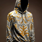AGAZA 5 - Velvet Hoodie for Men - Sarman Fashion - Wholesale Clothing Fashion Brand for Men from Canada