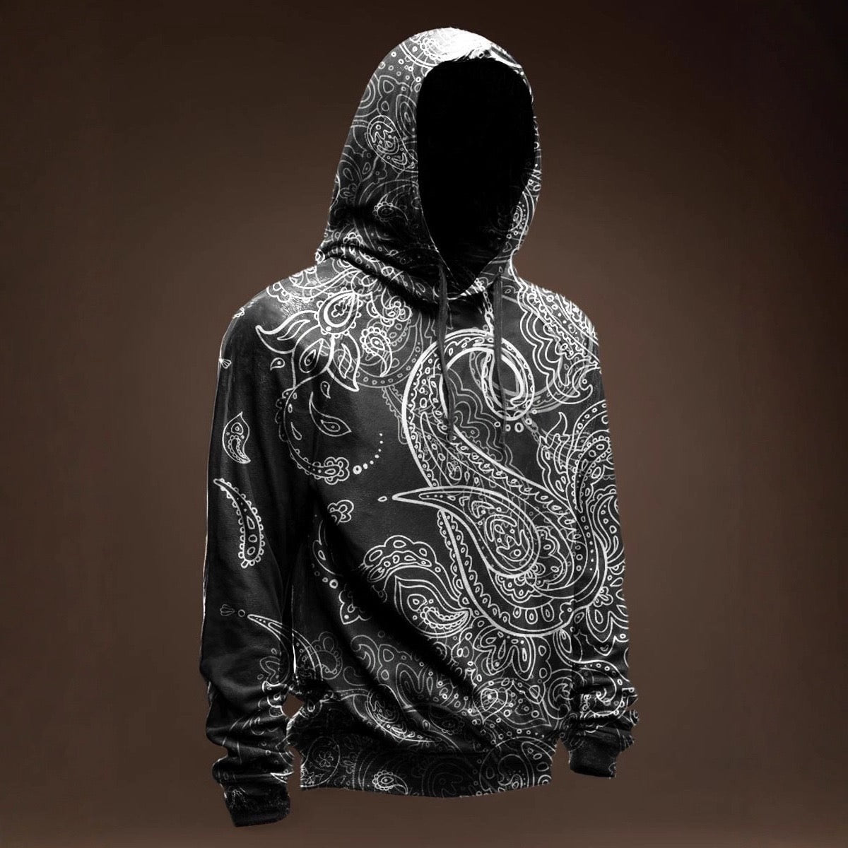 AGAZA 5 - Velvet Hoodie for Men - Sarman Fashion - Wholesale Clothing Fashion Brand for Men from Canada