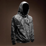 AGAZA 5 - Velvet Hoodie for Men - Sarman Fashion - Wholesale Clothing Fashion Brand for Men from Canada
