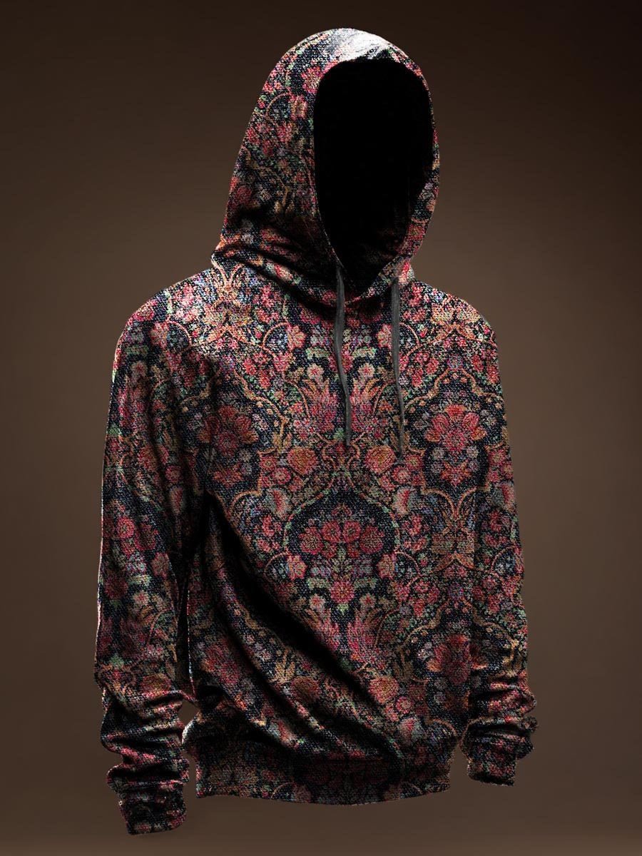 AGAZA 5 - Velvet Hoodie for Men - Sarman Fashion - Wholesale Clothing Fashion Brand for Men from Canada