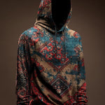 AGAZA 6 - Velvet Hoodie for Men - Sarman Fashion - Wholesale Clothing Fashion Brand for Men from Canada