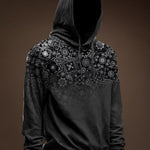 AGAZA 6 - Velvet Hoodie for Men - Sarman Fashion - Wholesale Clothing Fashion Brand for Men from Canada