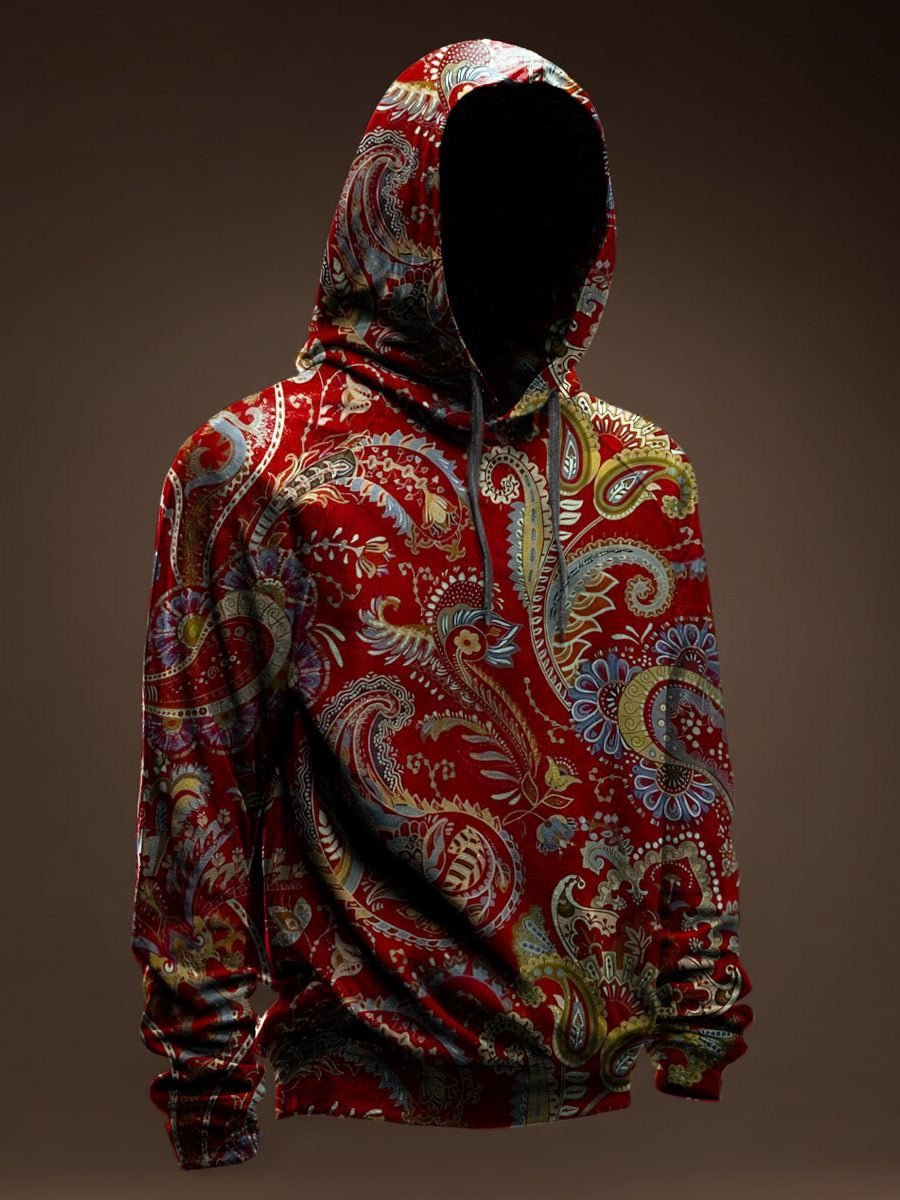 AGAZA 6 - Velvet Hoodie for Men - Sarman Fashion - Wholesale Clothing Fashion Brand for Men from Canada